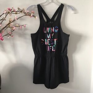 Simply Styled Brown “Living My Best Life” Romper